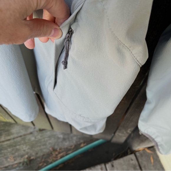 The North Face Wm’s Apex Flight Series Pullover Quarter Zip Jacket In Gray Sz L - Picture 6 of 16